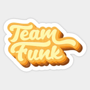 Team Funk Sticker